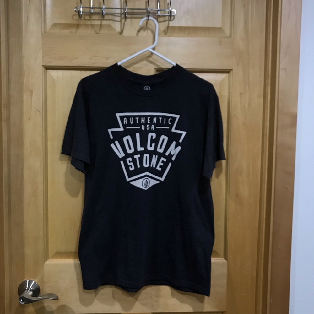 Volcom Stone Gray t-shirt size M mens - Picture 6 of 6